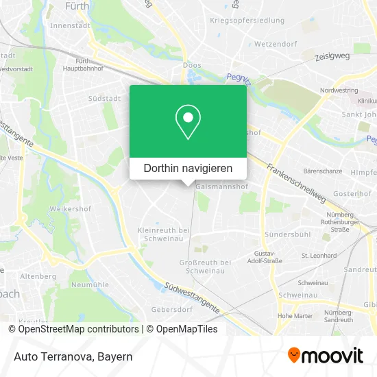 Auto Terranova Karte