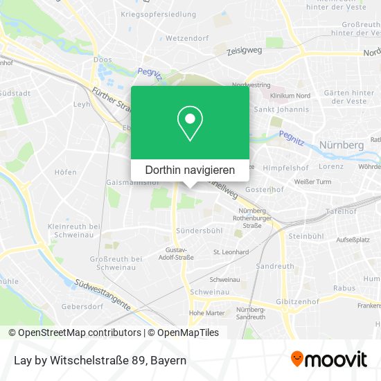 Lay by Witschelstraße 89 Karte