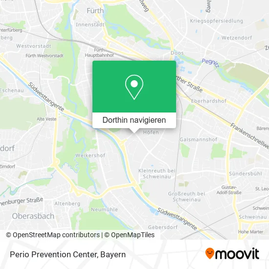 Perio Prevention Center Karte