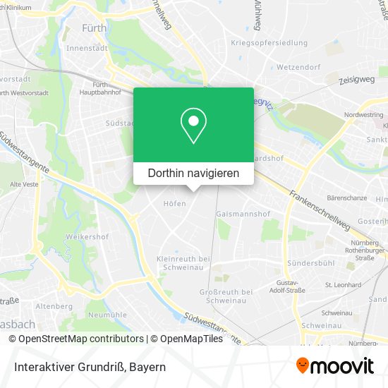 Interaktiver Grundriß Karte