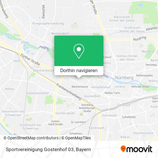 Sportvereinigung Gostenhof 03 Karte