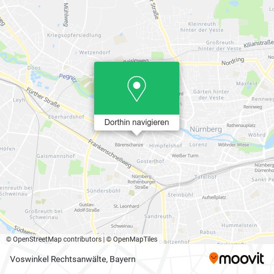 Voswinkel Rechtsanwälte Karte