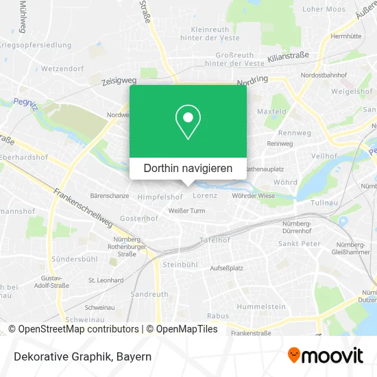 Dekorative Graphik Karte