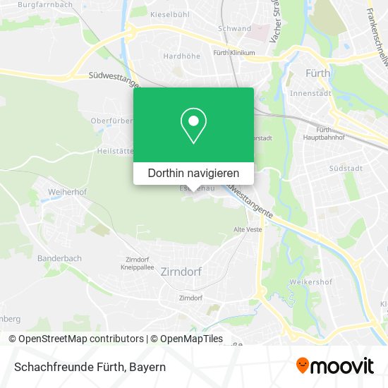 Schachfreunde Fürth Karte