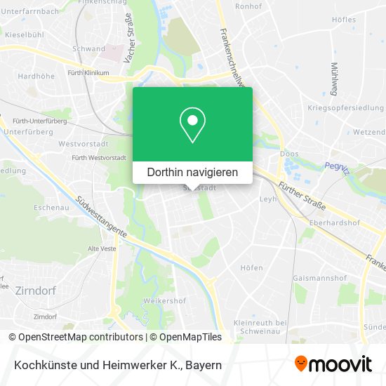 Kochkünste und Heimwerker K. Karte