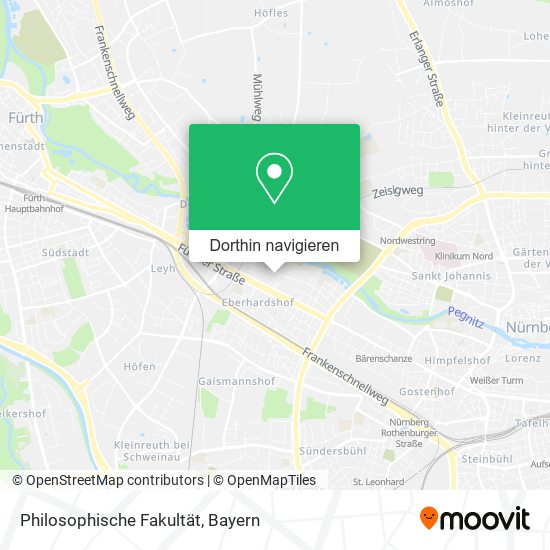 Philosophische Fakultät Karte
