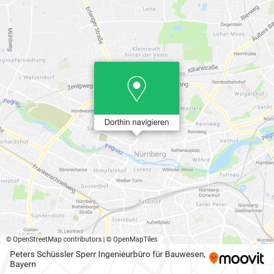 Peters Schüssler Sperr Ingenieurbüro für Bauwesen Karte