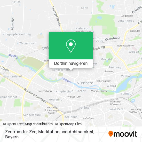 Zentrum für Zen, Meditation und Achtsamkeit Karte