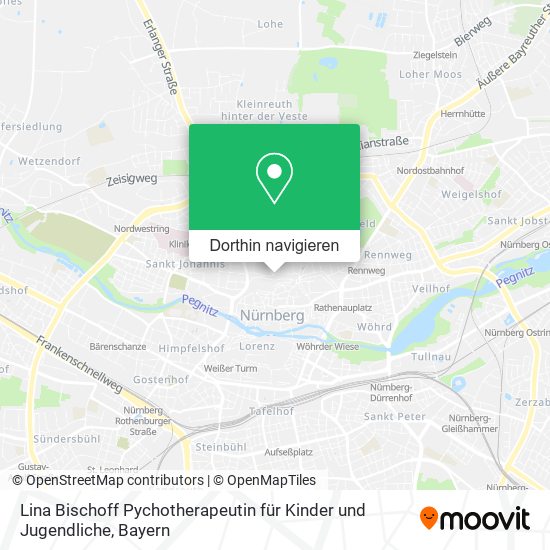 Lina Bischoff Pychotherapeutin für Kinder und Jugendliche Karte