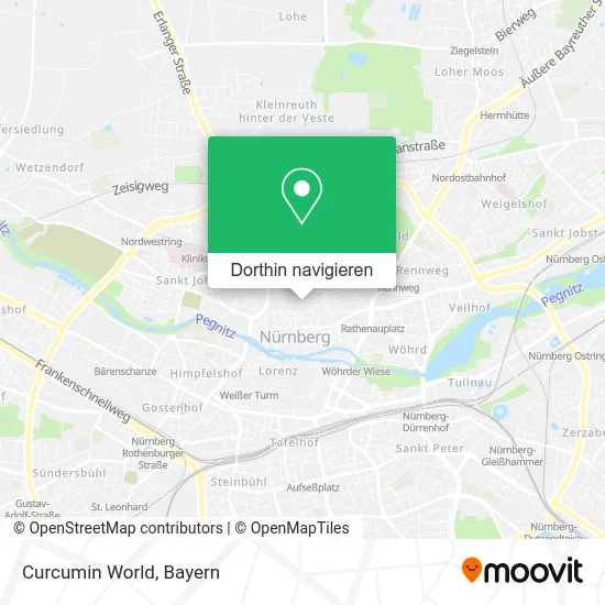 Curcumin World Karte