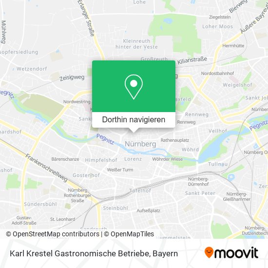 Karl Krestel Gastronomische Betriebe Karte