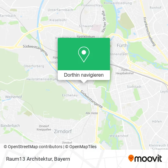 Raum13 Architektur Karte