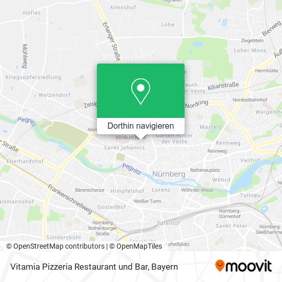 Vitamia Pizzeria Restaurant und Bar Karte