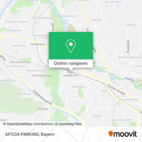 APCOA PARKING Karte