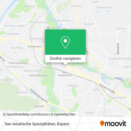 Sen Asiatische Spezialitäten Karte
