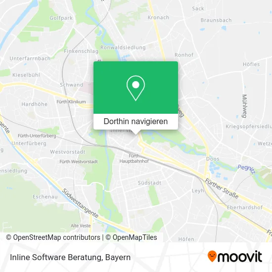 Inline Software Beratung Karte
