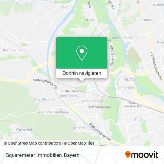 Squaremeter Immobilien Karte