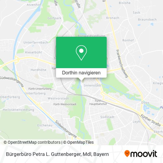 Bürgerbüro Petra L. Guttenberger, Mdl Karte