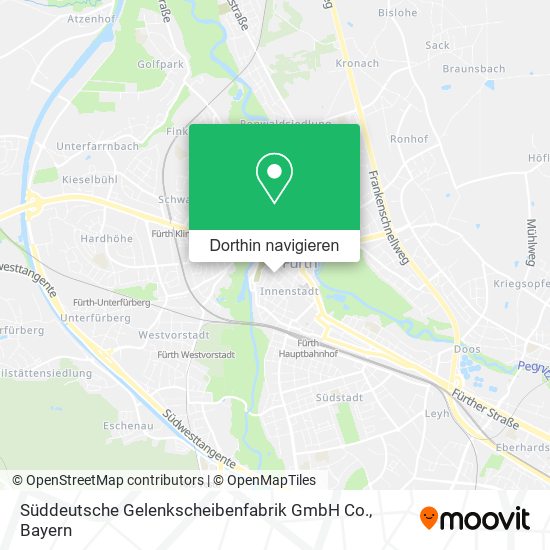 Süddeutsche Gelenkscheibenfabrik GmbH Co. Karte