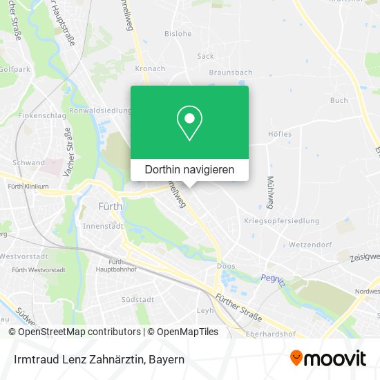 Irmtraud Lenz Zahnärztin Karte