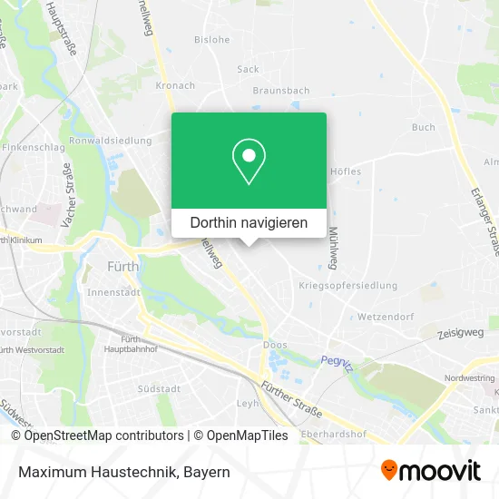 Maximum Haustechnik Karte