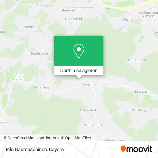 Rilo Baumaschinen Karte