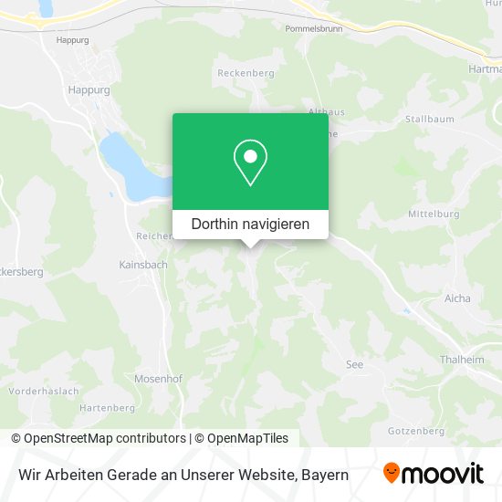 Wir Arbeiten Gerade an Unserer Website Karte