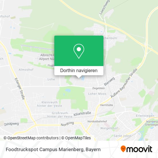 Foodtruckspot Campus Marienberg Karte