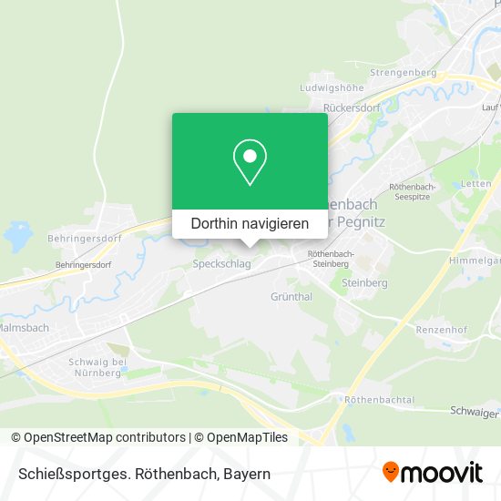 Schießsportges. Röthenbach Karte