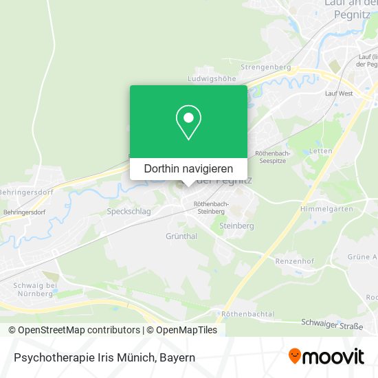 Psychotherapie Iris Münich Karte