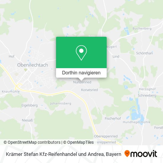 Krämer Stefan Kfz-Reifenhandel und Andrea Karte