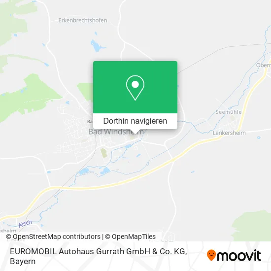 EUROMOBIL Autohaus Gurrath GmbH & Co. KG Karte