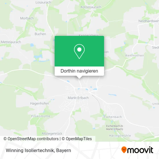 Winning Isoliertechnik Karte