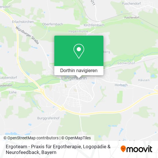 Ergoteam - Praxis für Ergotherapie, Logopädie & Neurofeedback Karte