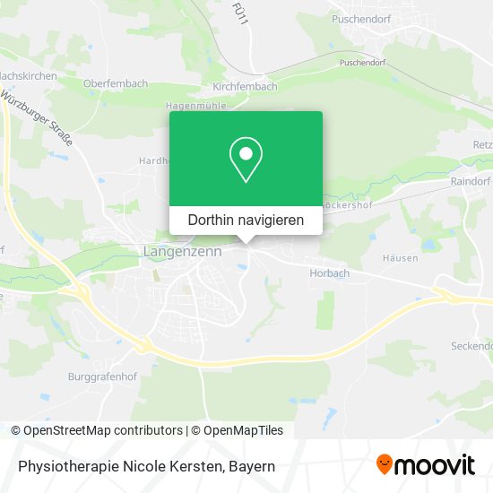 Physiotherapie Nicole Kersten Karte