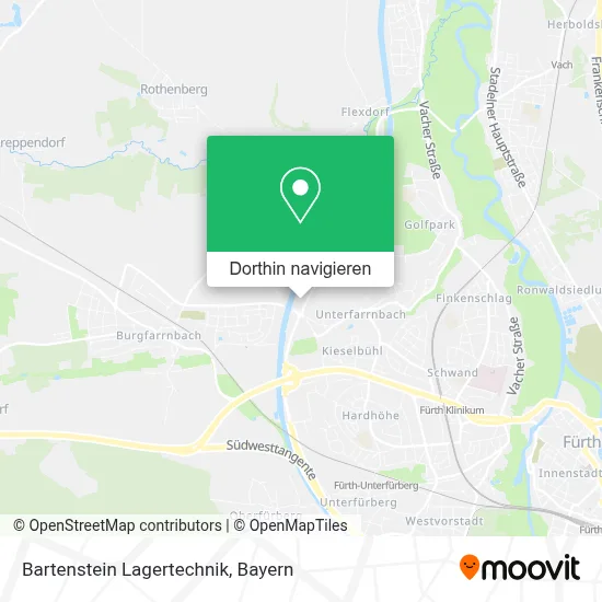 Bartenstein Lagertechnik Karte