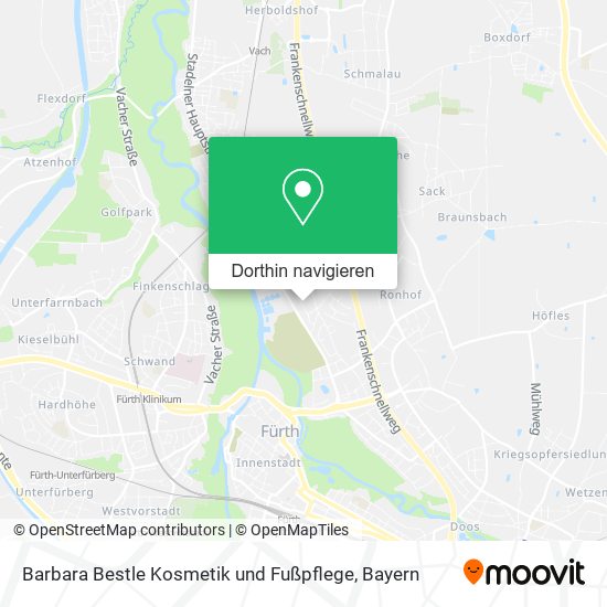 Barbara Bestle Kosmetik und Fußpflege Karte