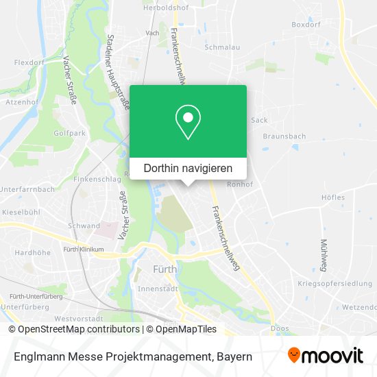 Englmann Messe Projektmanagement Karte