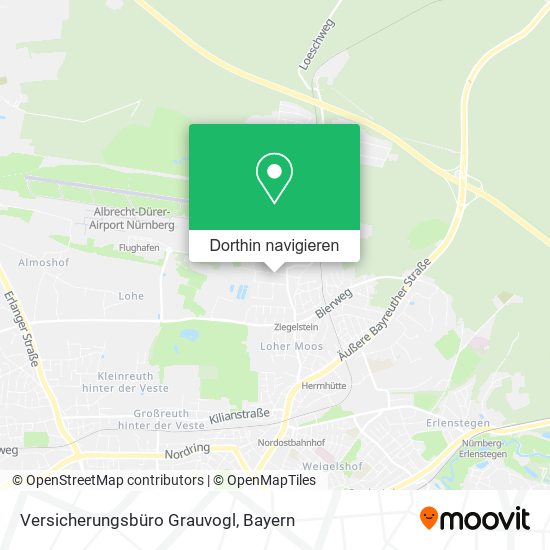Versicherungsbüro Grauvogl Karte