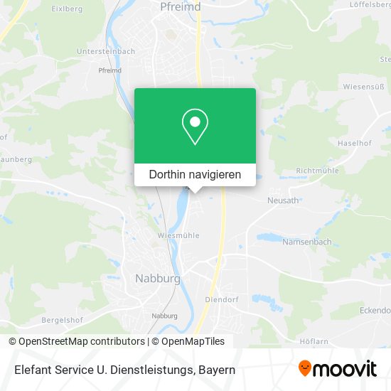 Elefant Service U. Dienstleistungs Karte