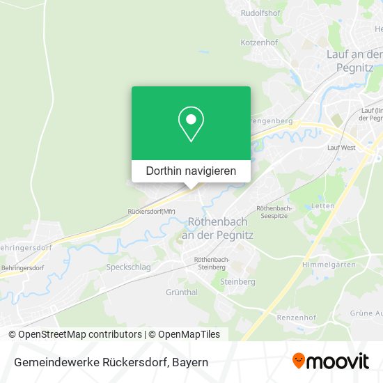 Gemeindewerke Rückersdorf Karte