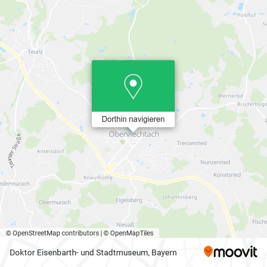 Doktor Eisenbarth- und Stadtmuseum Karte
