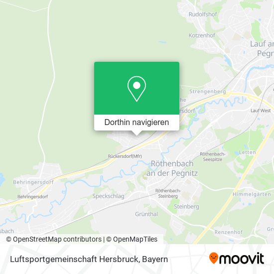 Luftsportgemeinschaft Hersbruck Karte