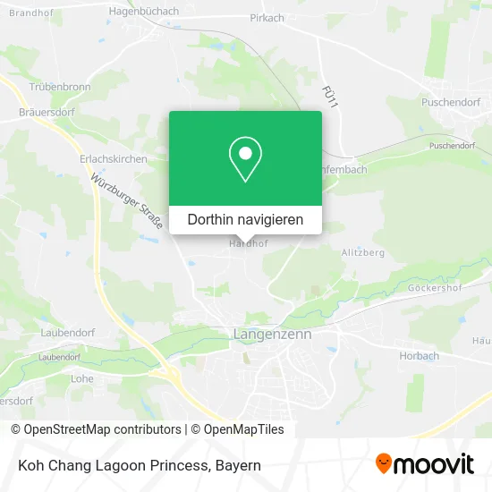 Koh Chang Lagoon Princess Karte