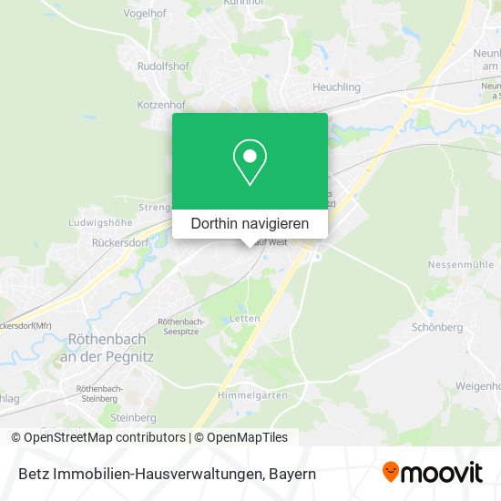 Betz Immobilien-Hausverwaltungen Karte