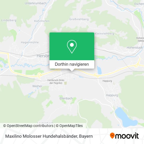 Maxilino Molosser Hundehalsbänder Karte