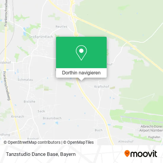 Tanzstudio Dance Base Karte