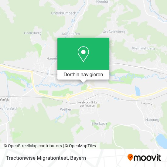 Tractionwise Migrationtest Karte