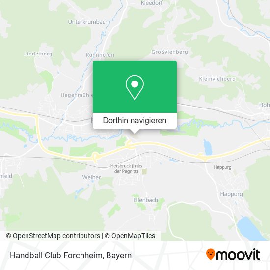 Handball Club Forchheim Karte