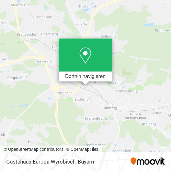 Gästehaus Europa Wyrobisch Karte